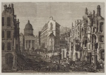 Pariser Abrisse, Entfernung eines Teils des Quartier Latin